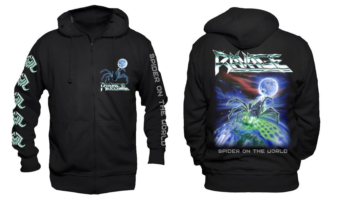 Spider on the World - Zip Hoodie