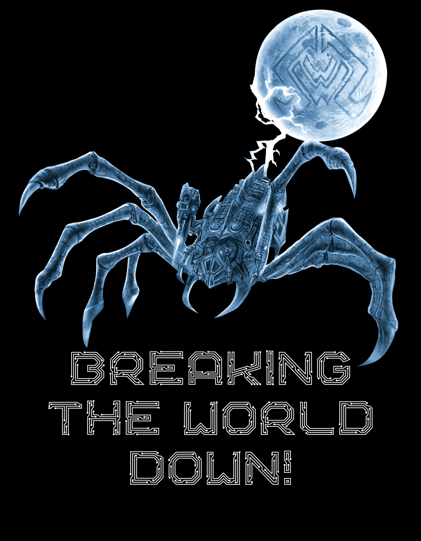 Spider on the World - Tshirt
