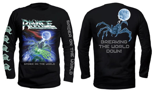 Spider on the World - Long Sleeved Tshirt