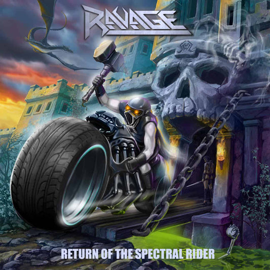 Return of the Spectral Rider RAVAGE CD - Die With Your Boots On